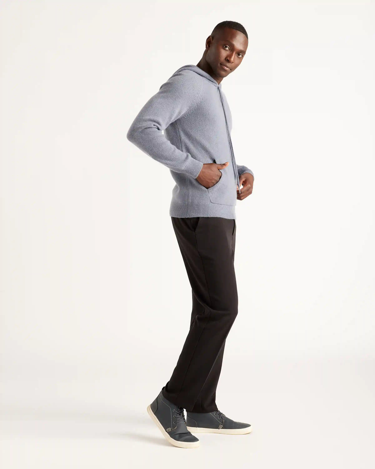 Mongolian Spring Cashmere Pullover Hoodie