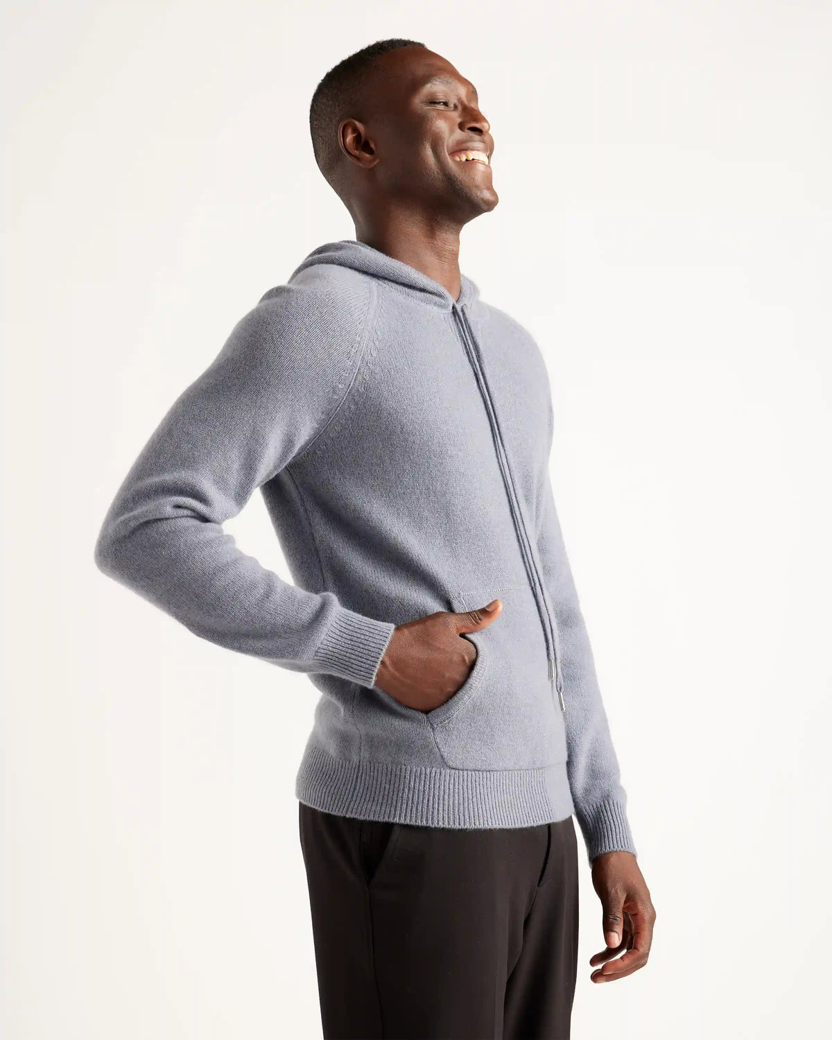 Mongolian Spring Cashmere Pullover Hoodie