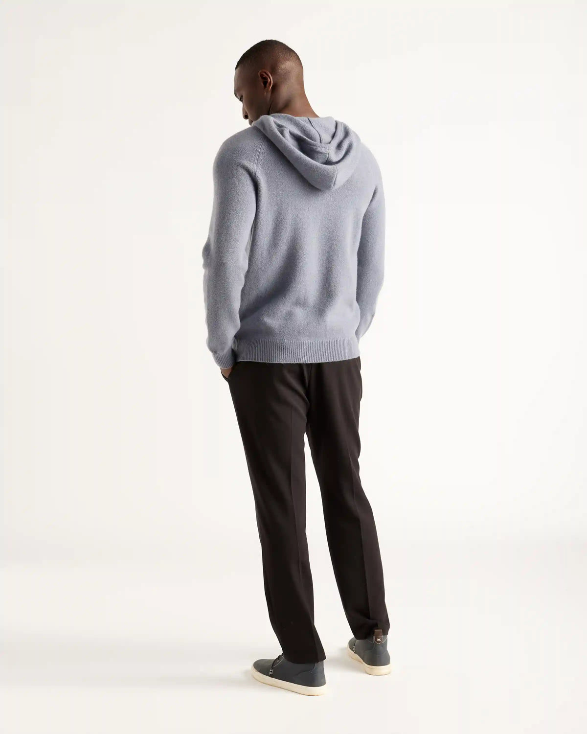 Mongolian Cashmere Pullover Hoodie