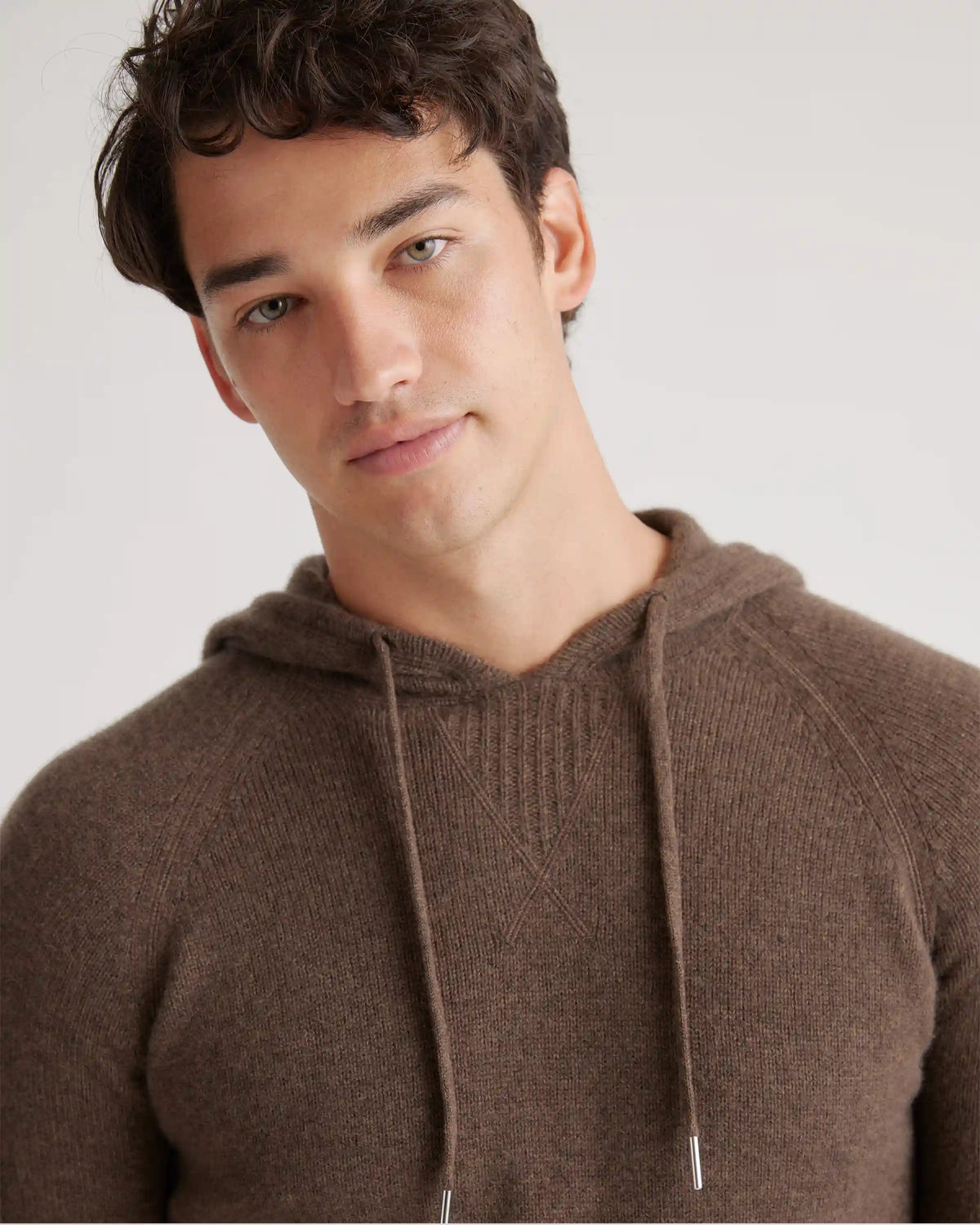 Mongolian Cashmere Pullover Hoodie