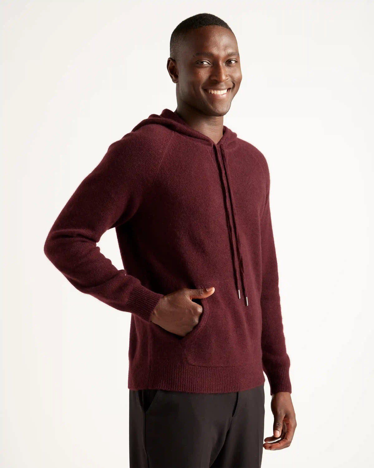 Mongolian Spring Cashmere Pullover Hoodie