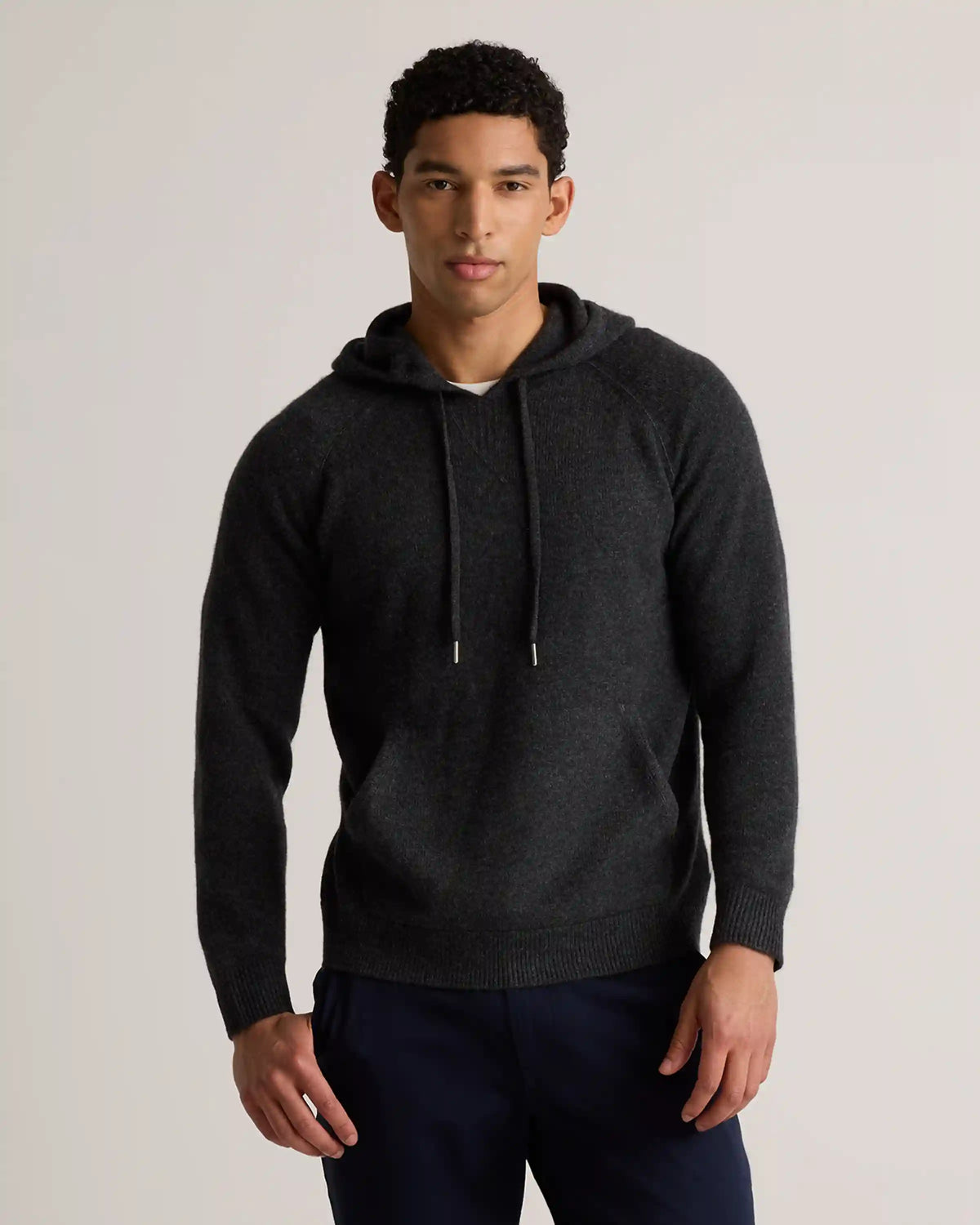 Mongolian Cashmere Pullover Hoodie