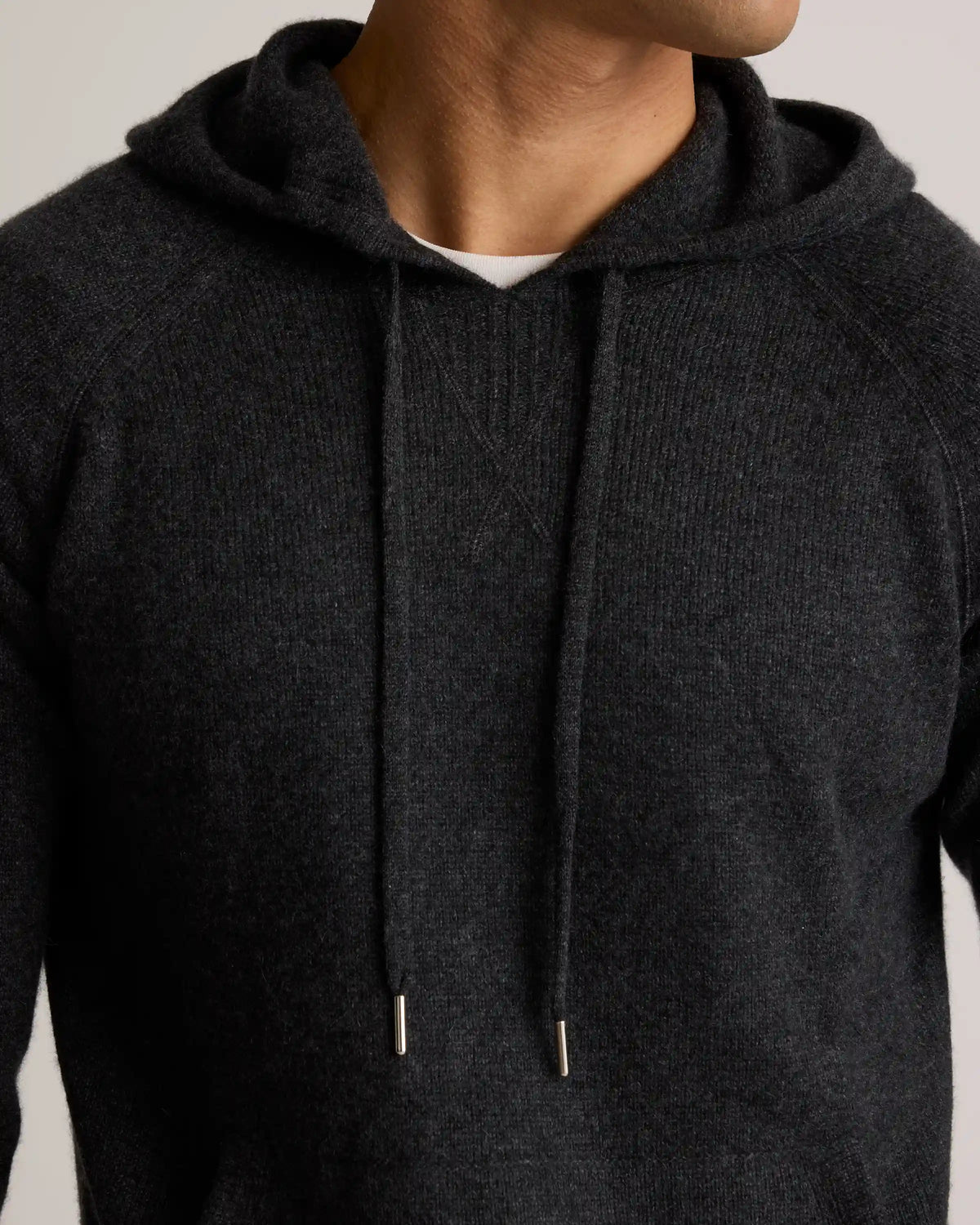 Mongolian Cashmere Pullover Hoodie
