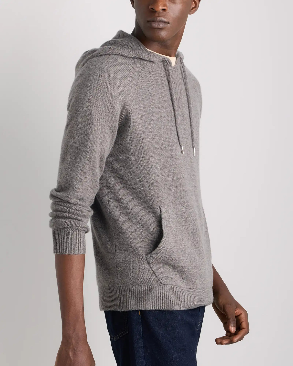 Mongolian Cashmere Pullover Hoodie