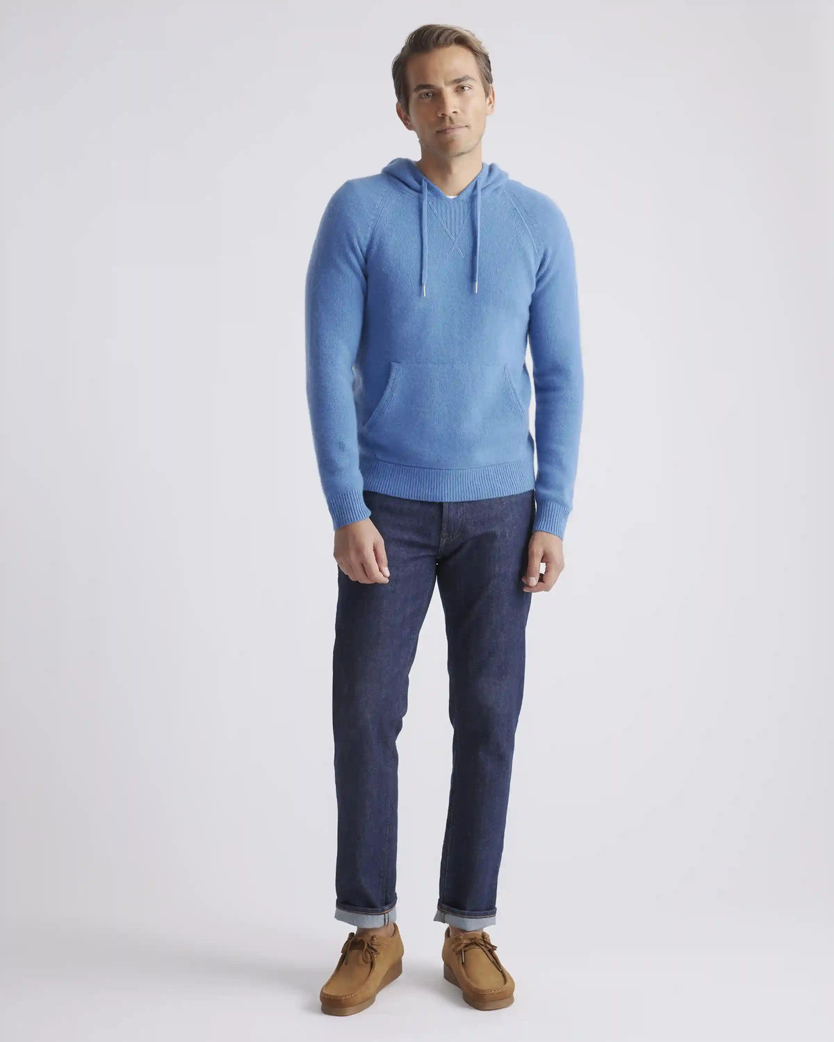 Mongolian Spring Cashmere Pullover Hoodie