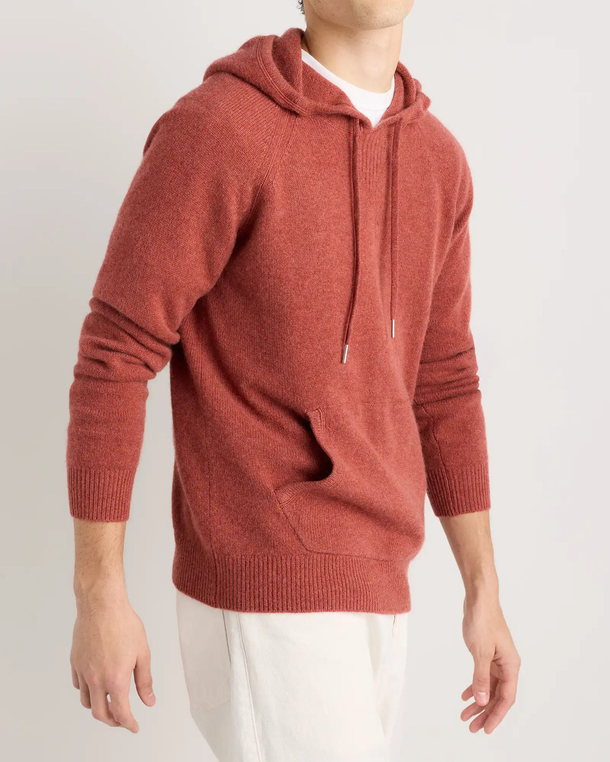 Mongolian Cashmere Pullover Hoodie