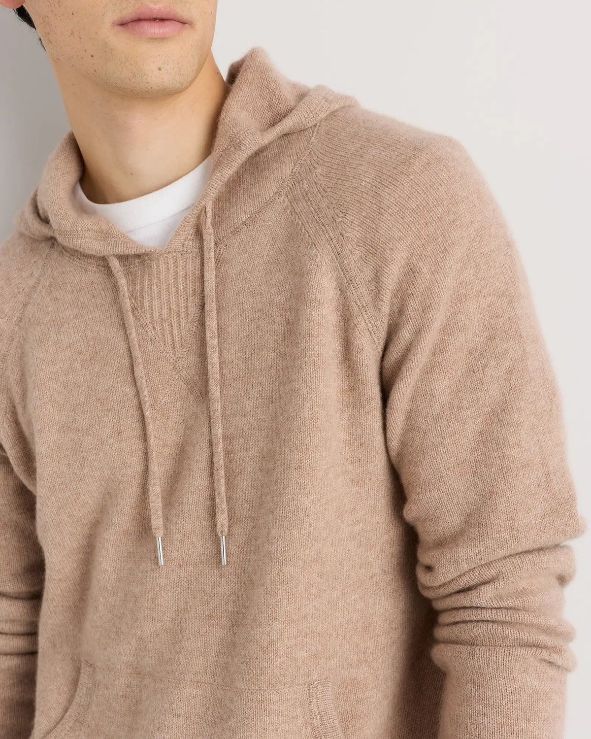 Mongolian Cashmere Pullover Hoodie