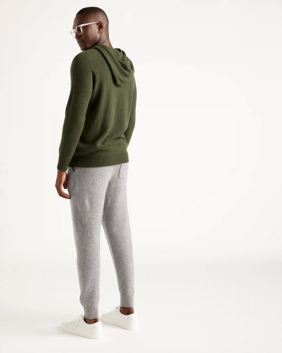 Mongolian Spring Cashmere Pullover Hoodie