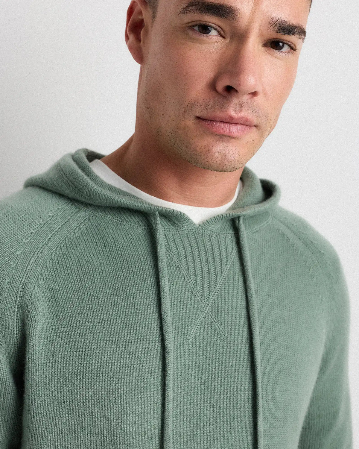 Mongolian Cashmere Pullover Hoodie