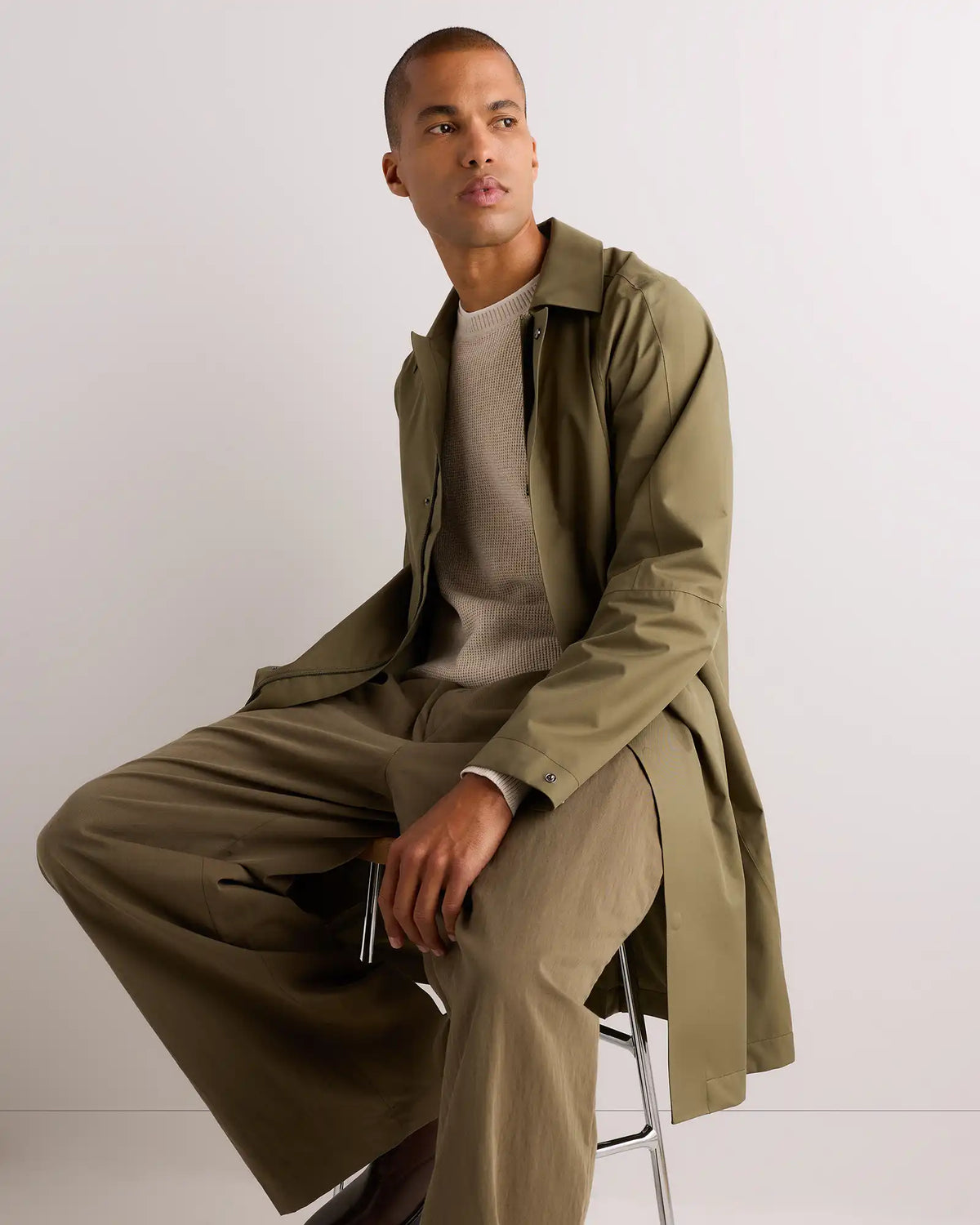 Weather Proof Long Rain Jacket