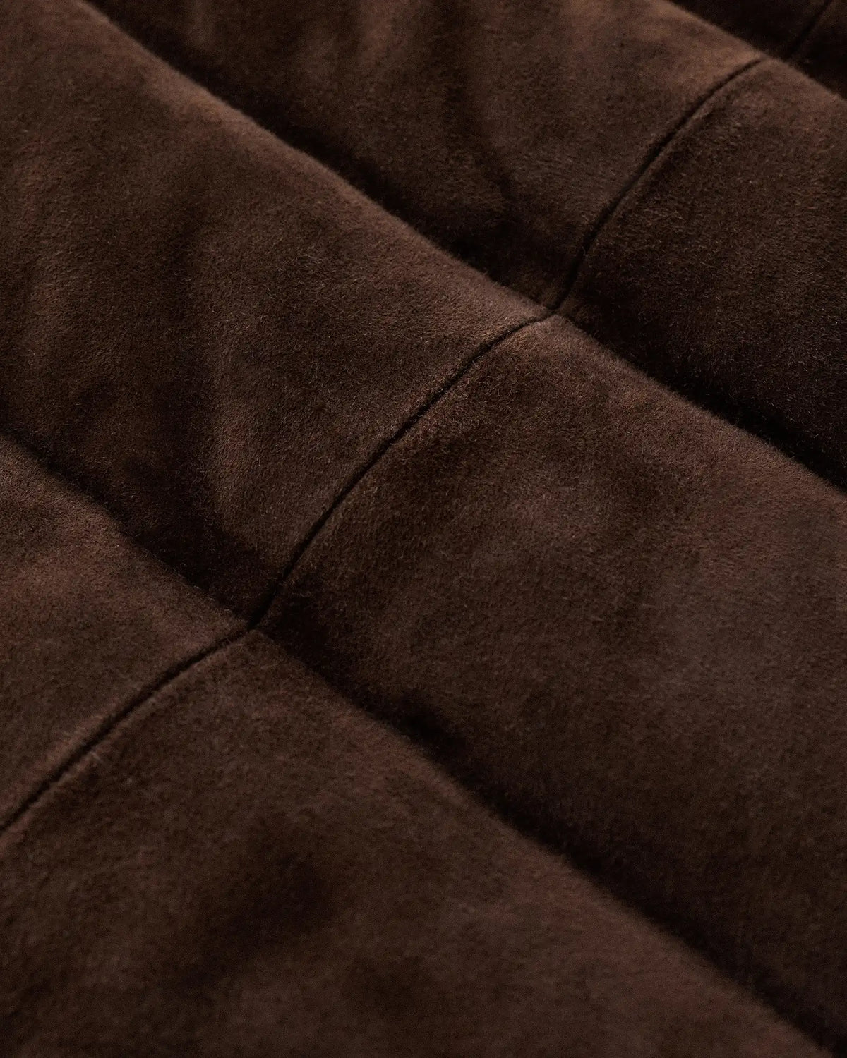 100% Suede Puffer Vest