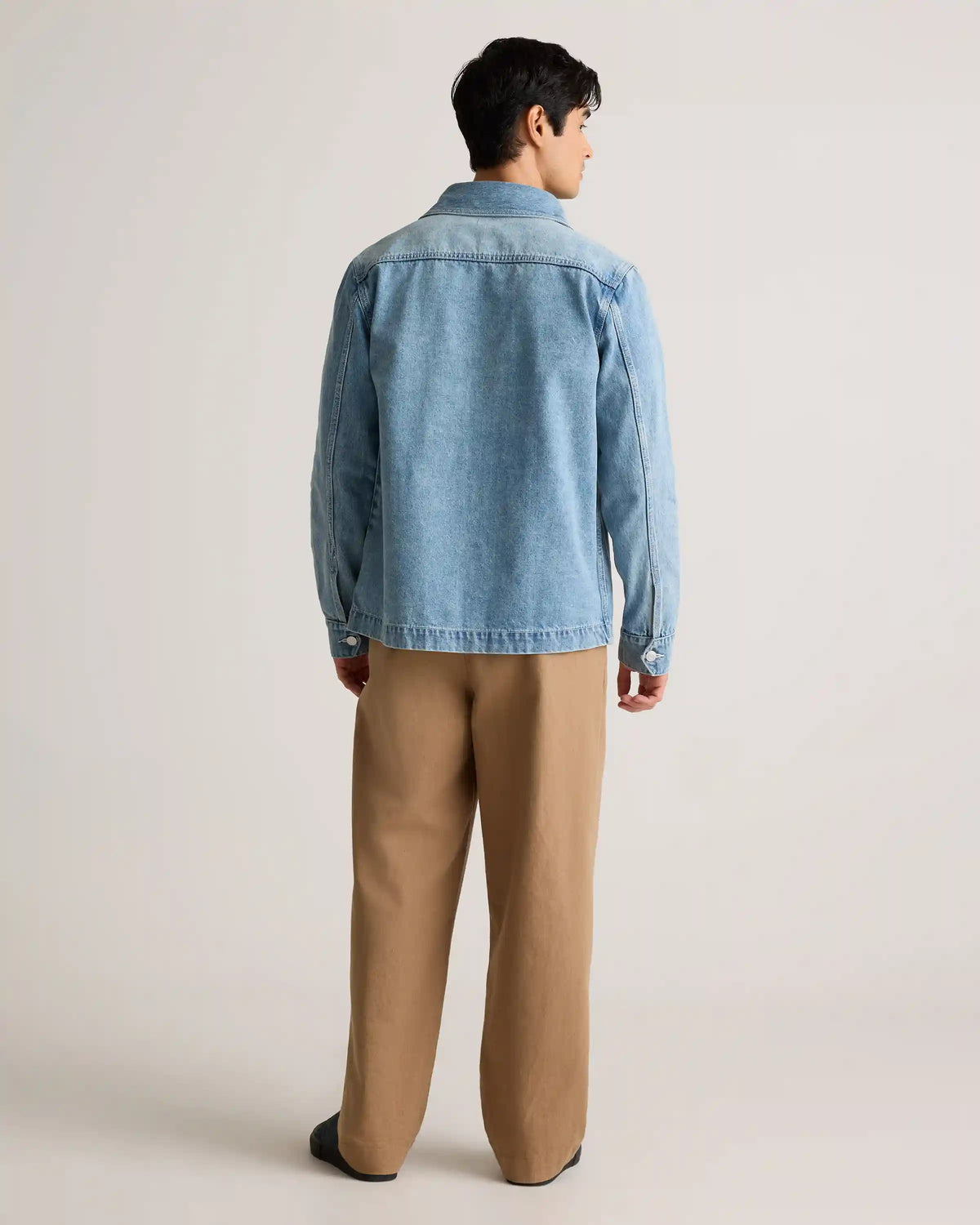 100% Organic Cotton Denim Chore Jacket