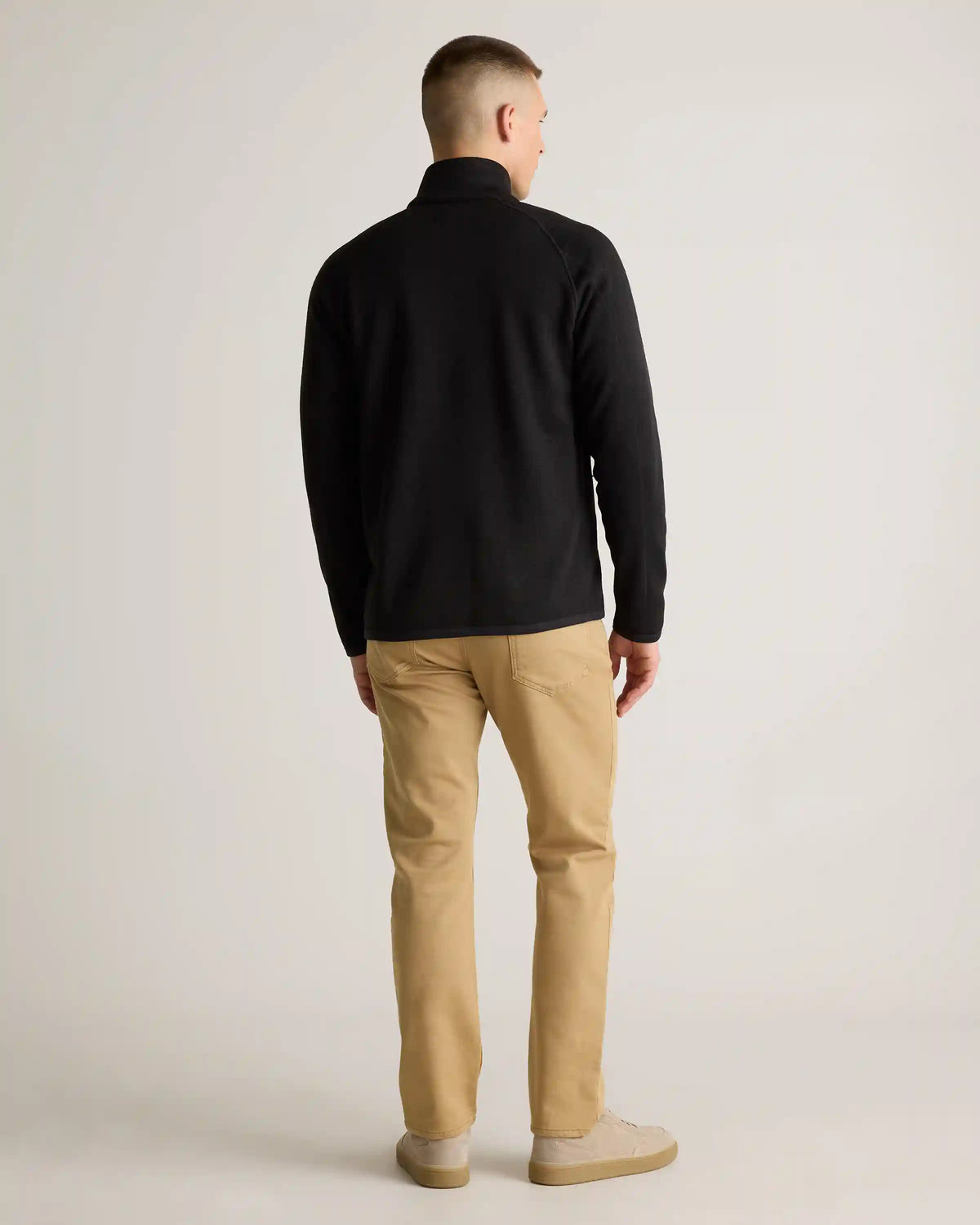 Sweater-Knit Fleece Full-Zip Jacket