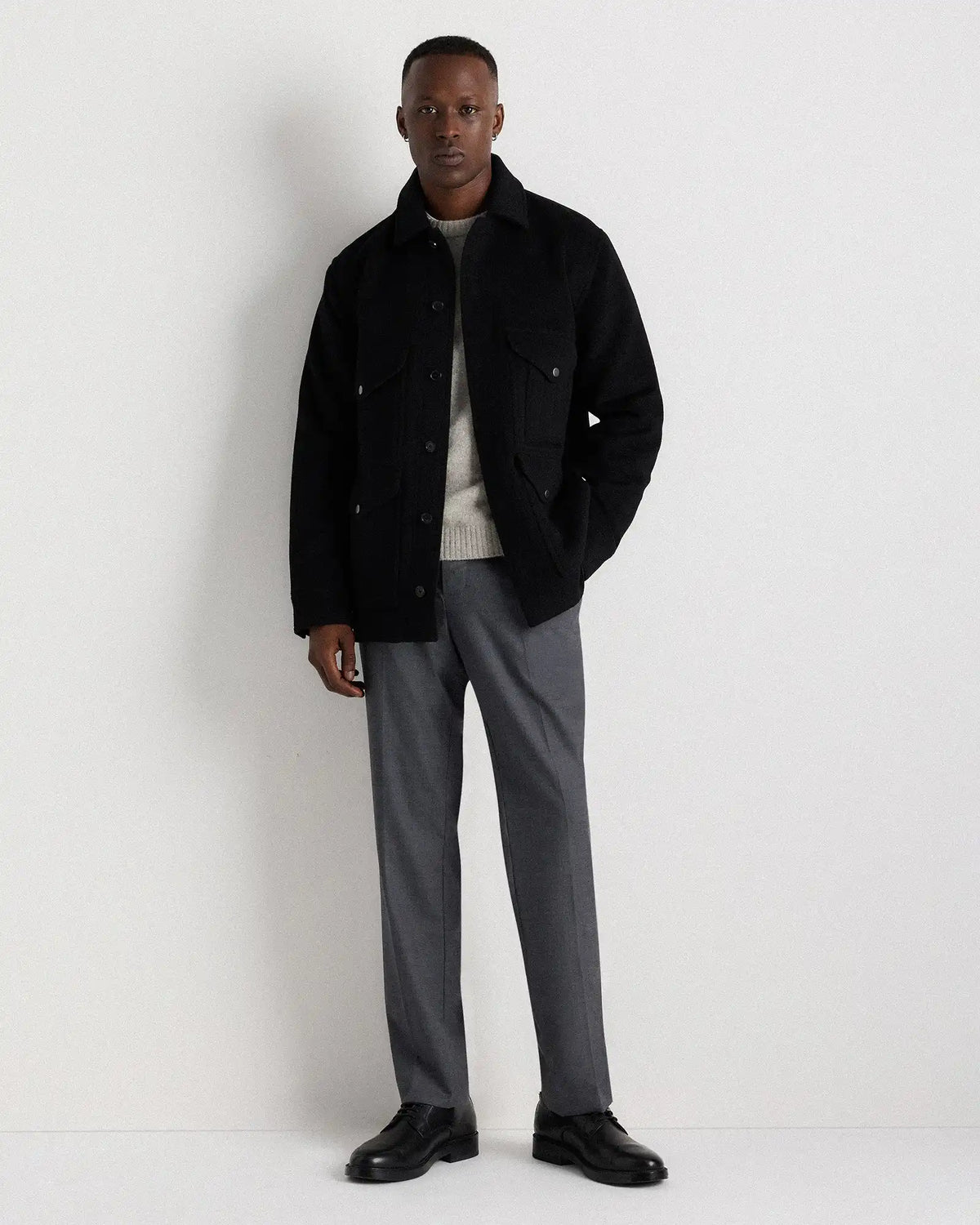 Wool Cashmere Field Jacket