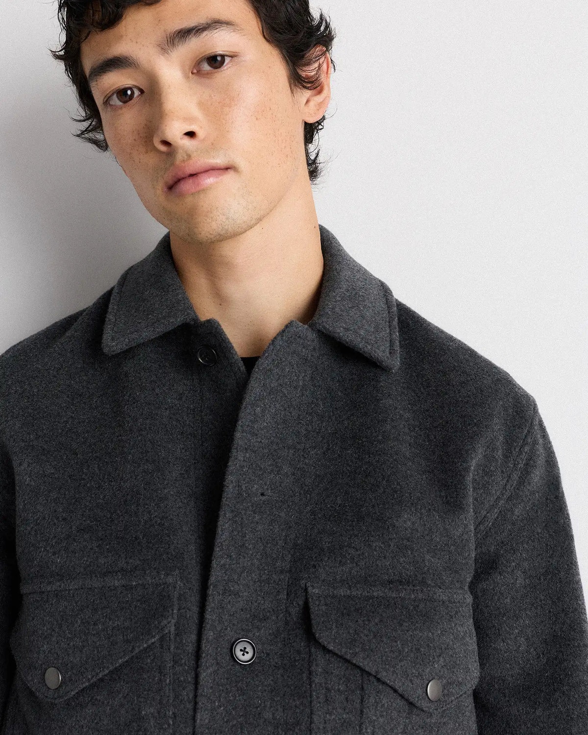 Wool Cashmere Field Jacket