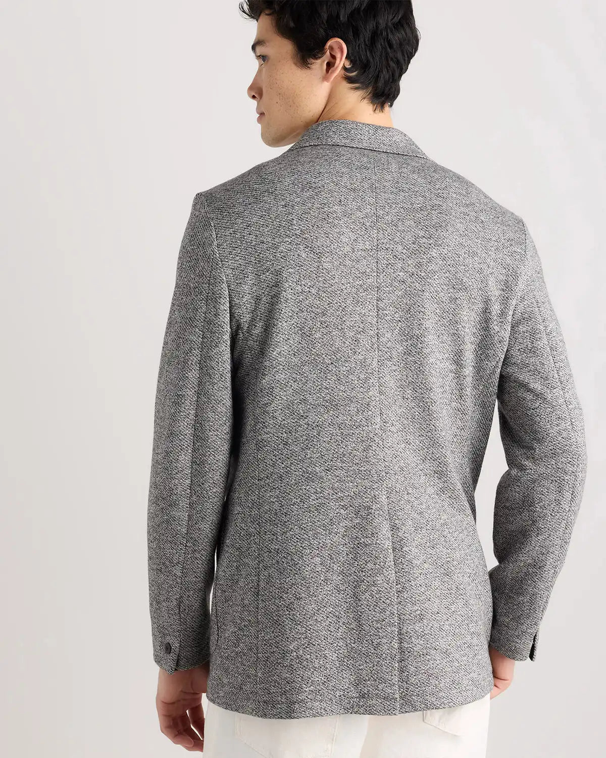 Organic Cotton Terry Knit Blazer