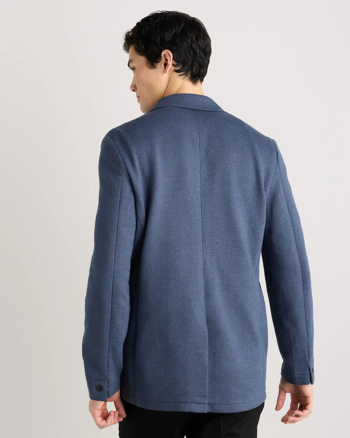 Organic Cotton Terry Knit Blazer
