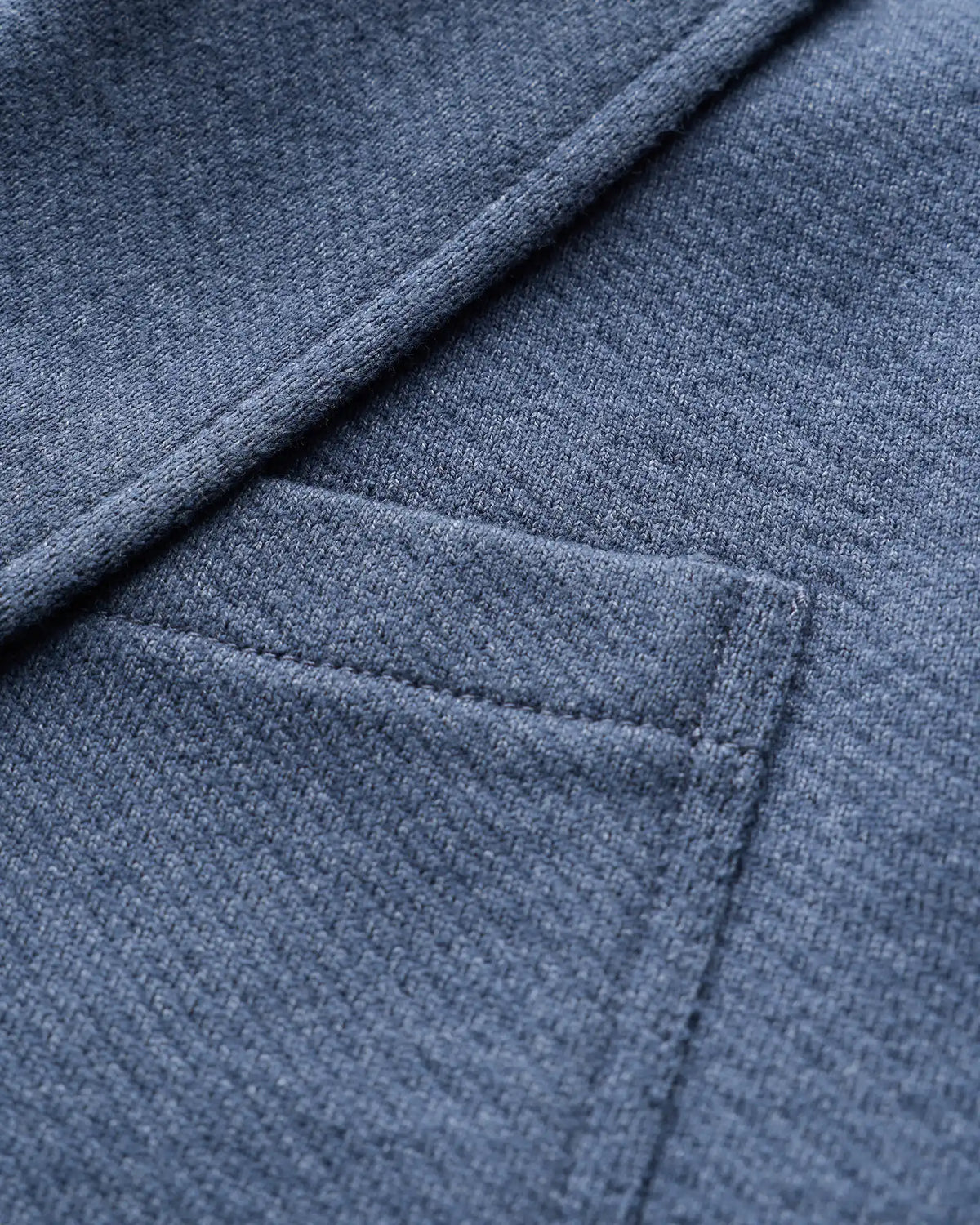 Organic Cotton Terry Knit Blazer