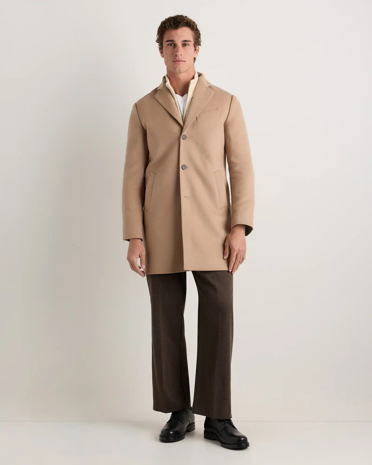 100% Mongolian Cashmere Car Coat