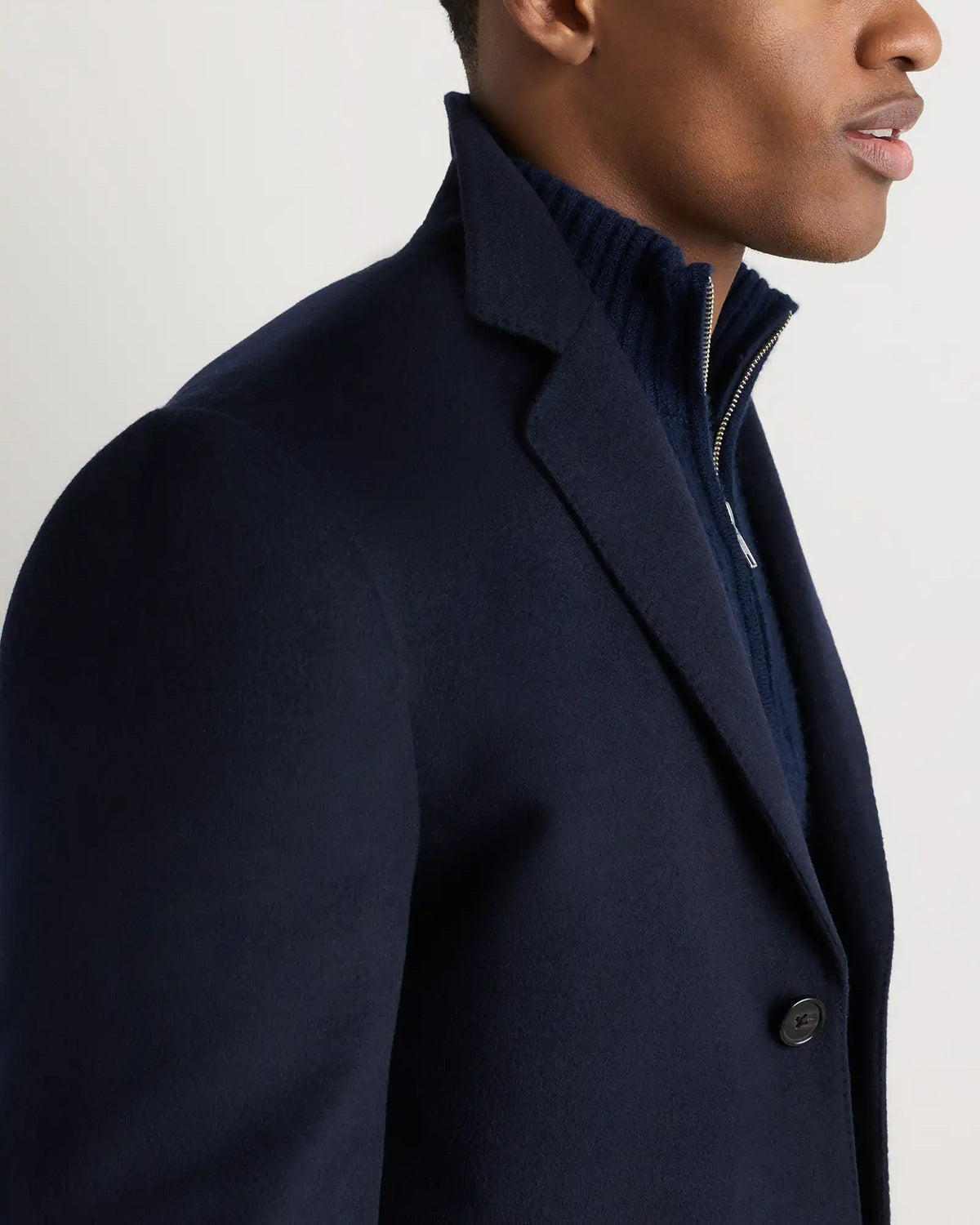 100% Mongolian Cashmere Car Coat