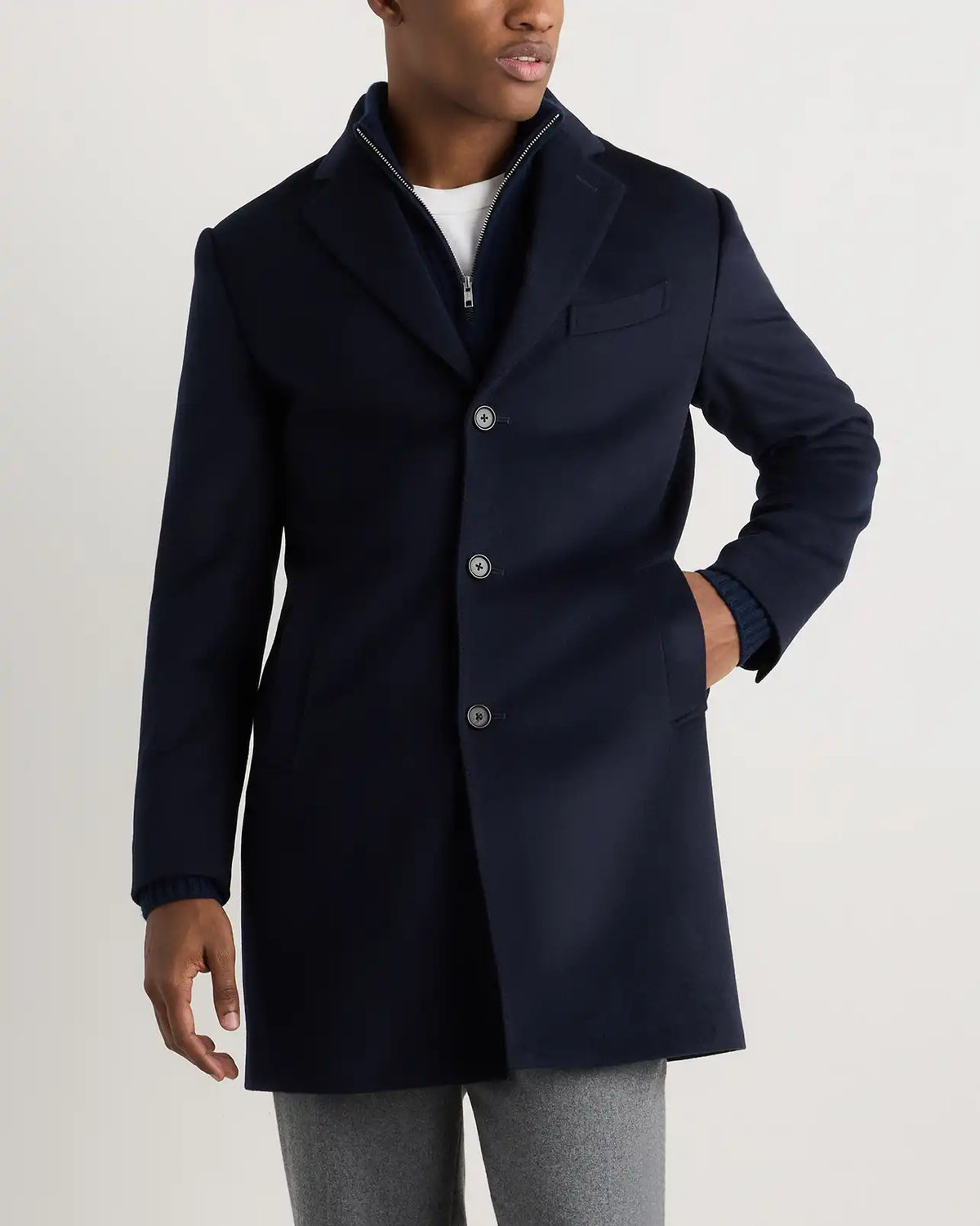 100% Mongolian Cashmere Car Coat