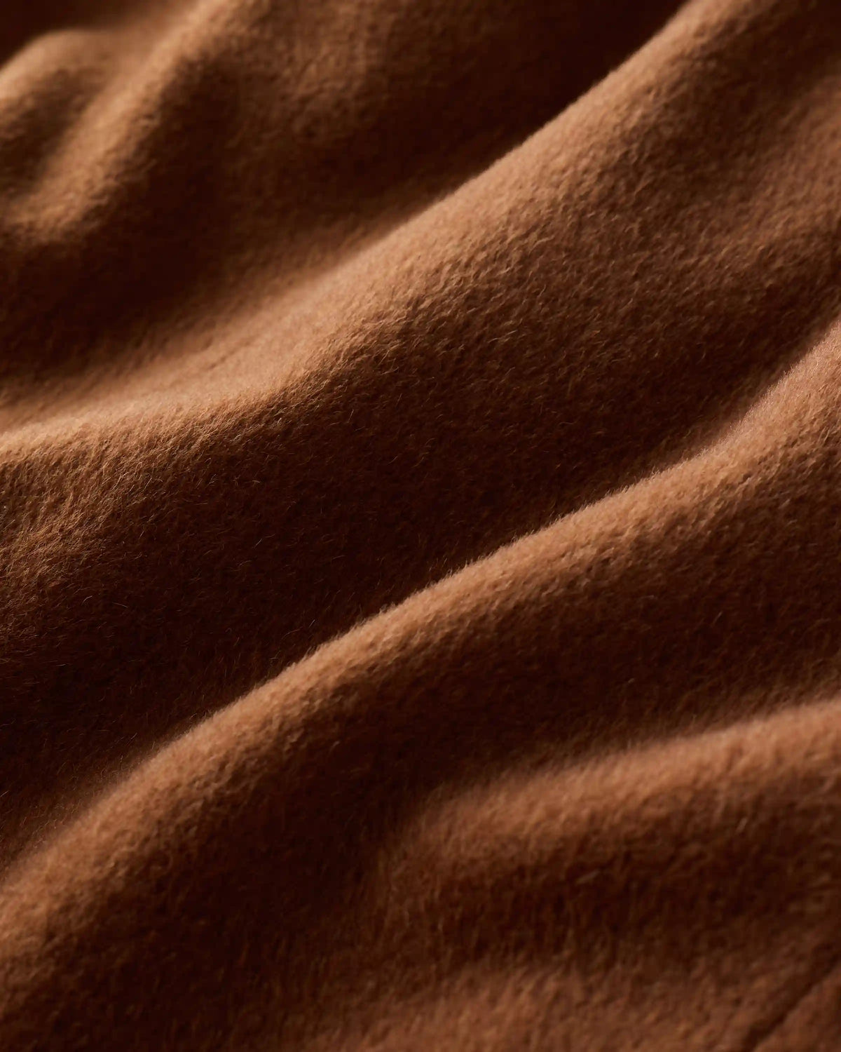 Camel Hair Double-Breasted Overcoat