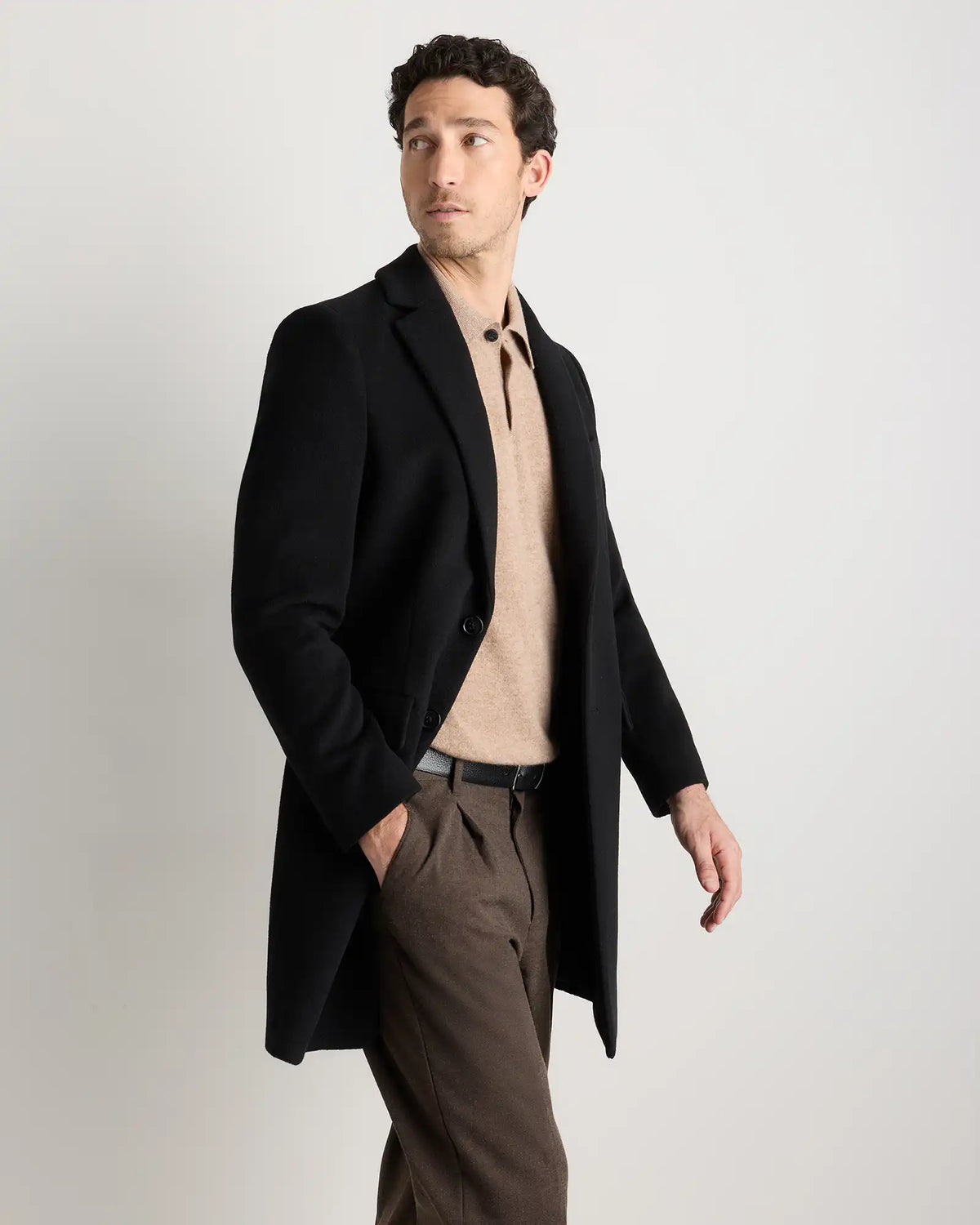 Wool Cashmere Overcoat