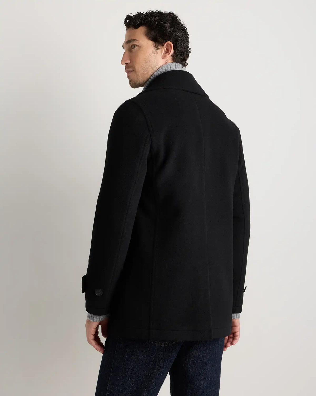 Wool Cashmere Peacoat