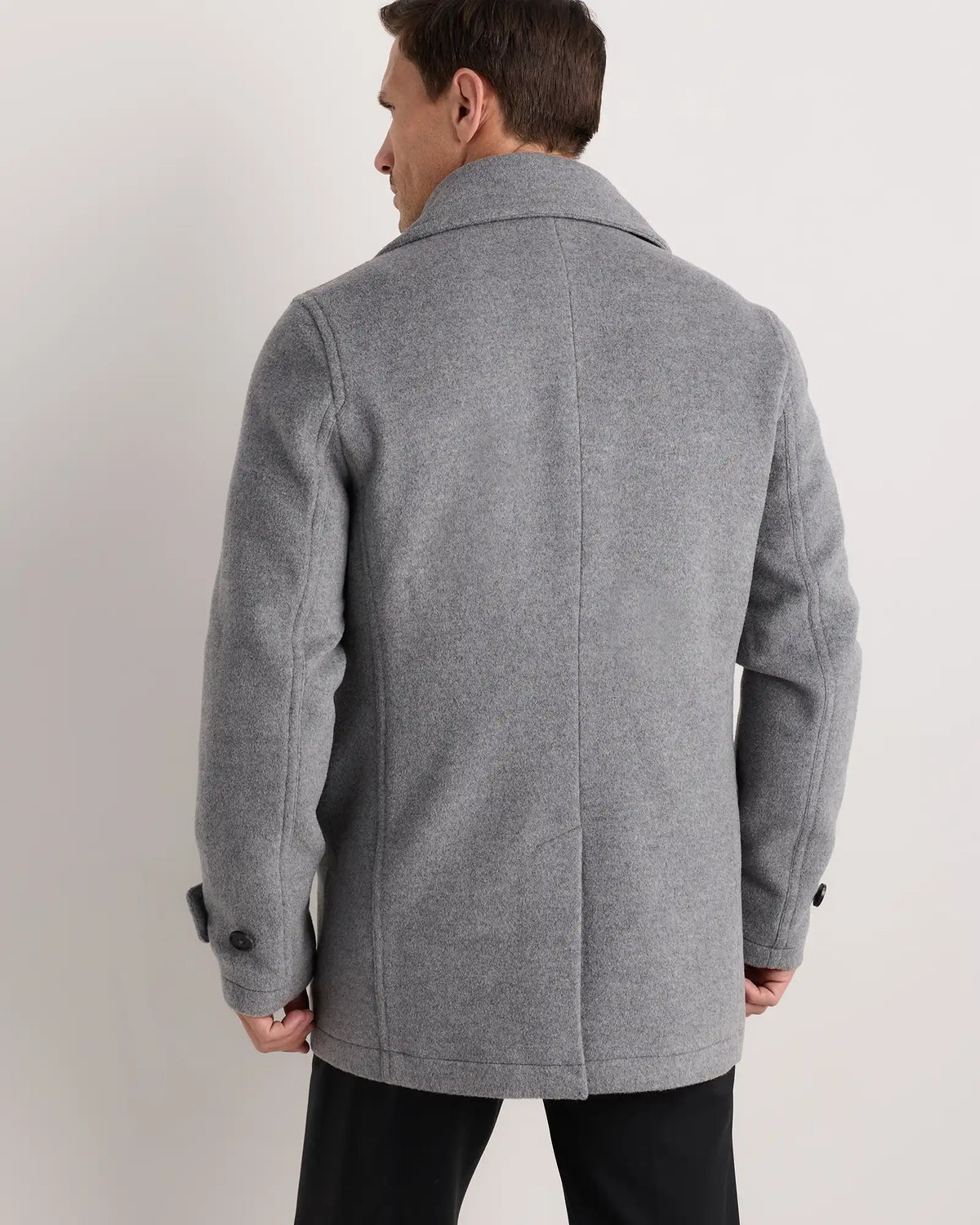 Wool Cashmere Peacoat