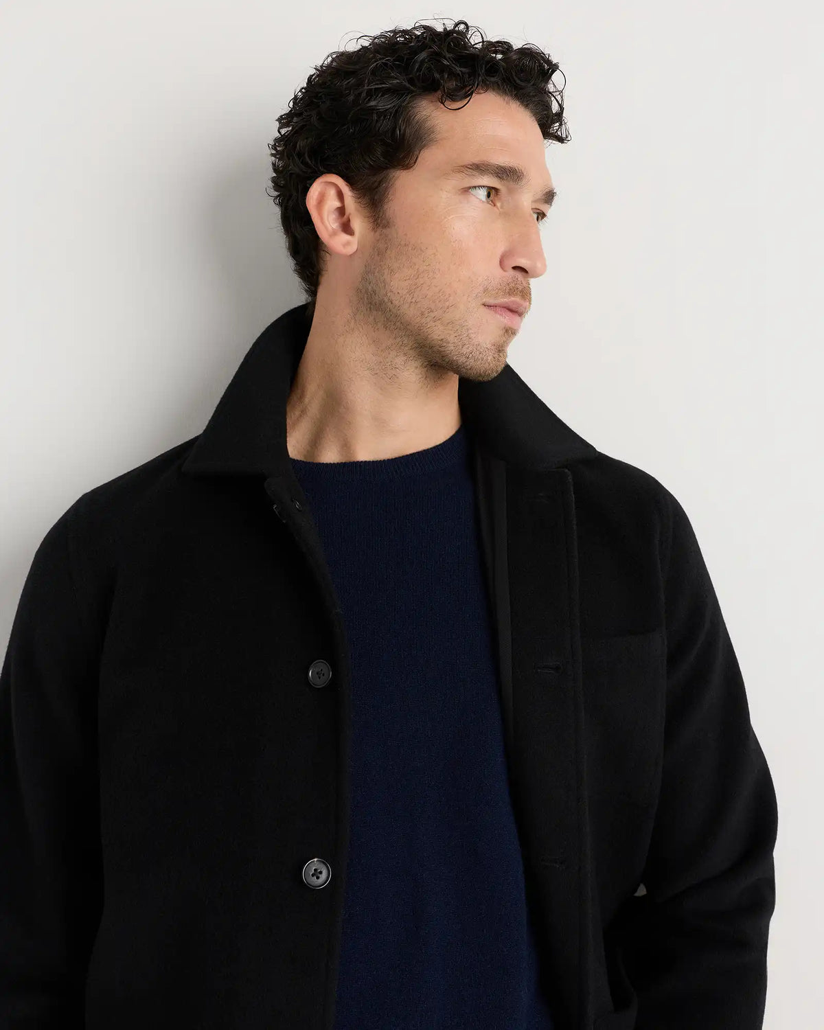 Wool Cashmere Chore Jacket