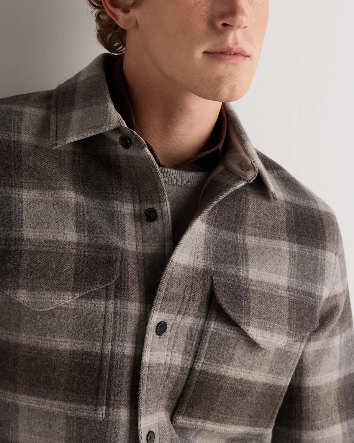 Wool Cashmere Overshirt