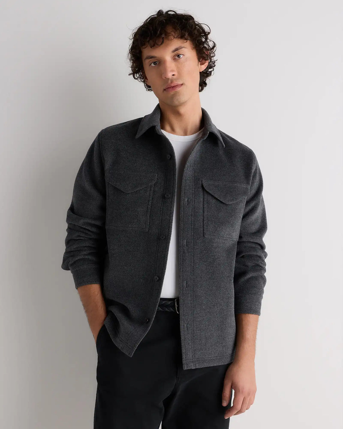 Wool Cashmere Overshirt
