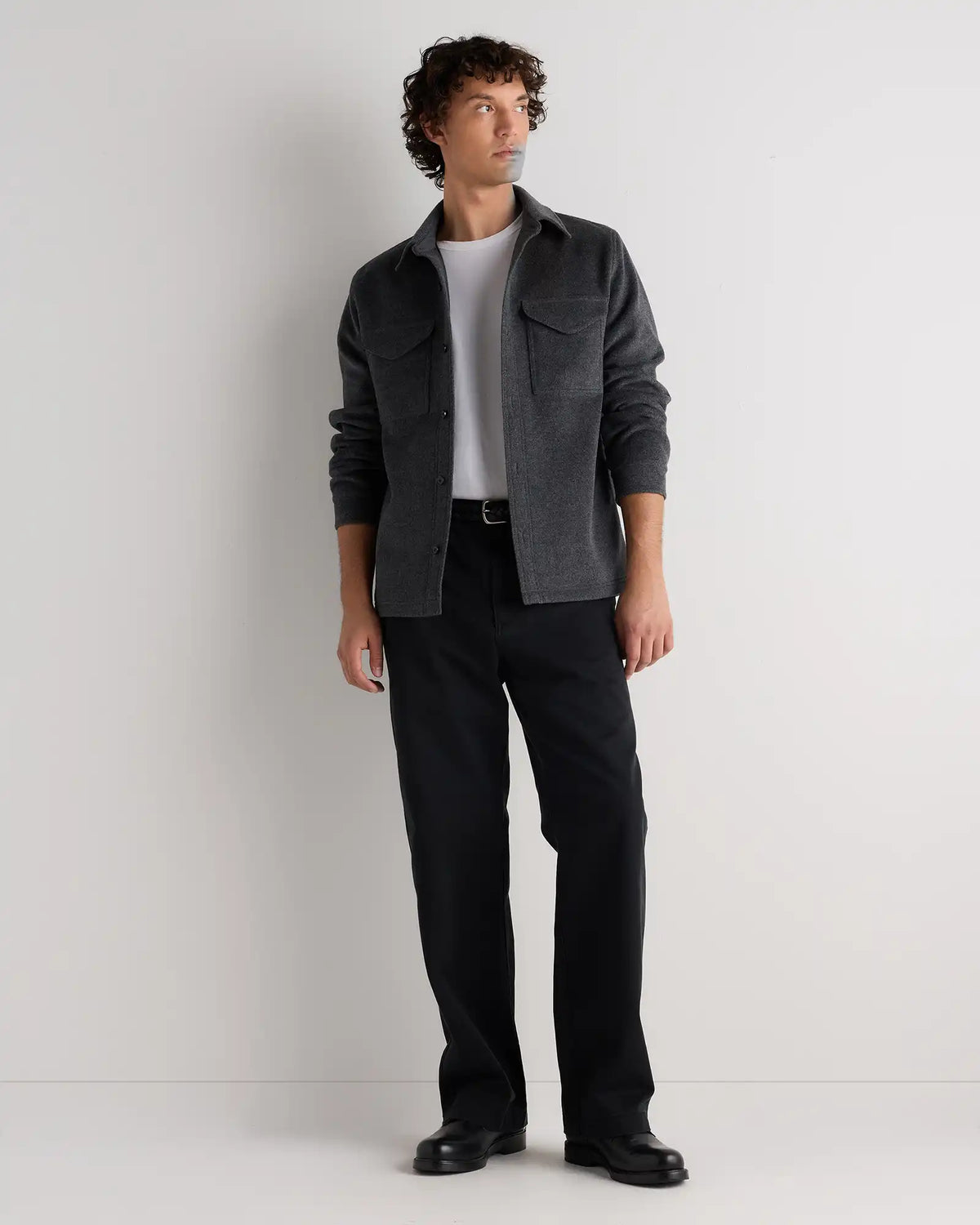 Wool Cashmere Overshirt