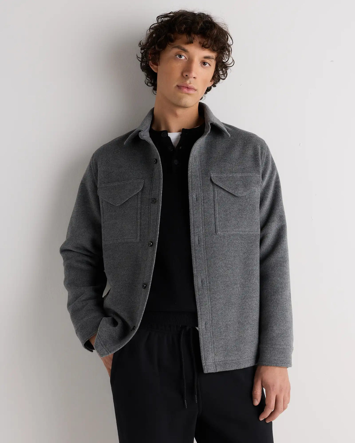 Wool Cashmere Overshirt