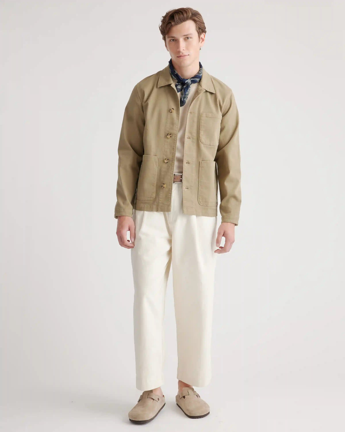 Organic Comfort Stretch Chore Jacket