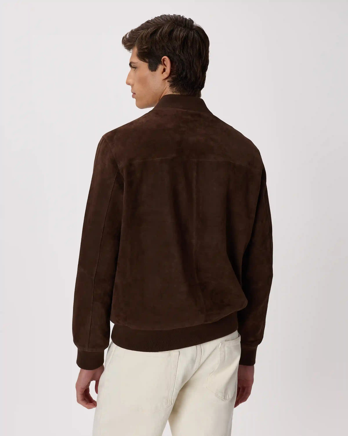 100% Suede Bomber Jacket