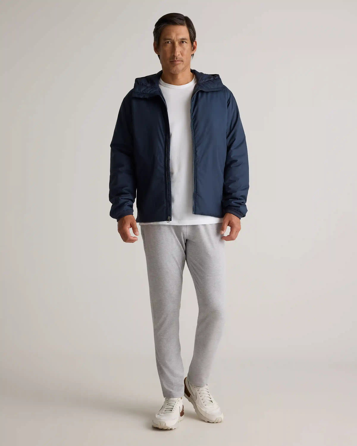 Hybrid Insulated Lightweight Hooded Jacket