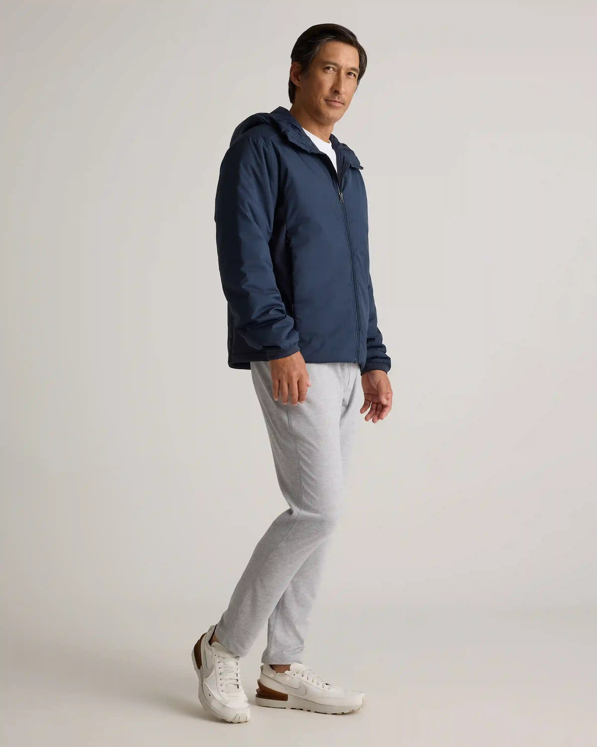 Hybrid Insulated Lightweight Hooded Jacket