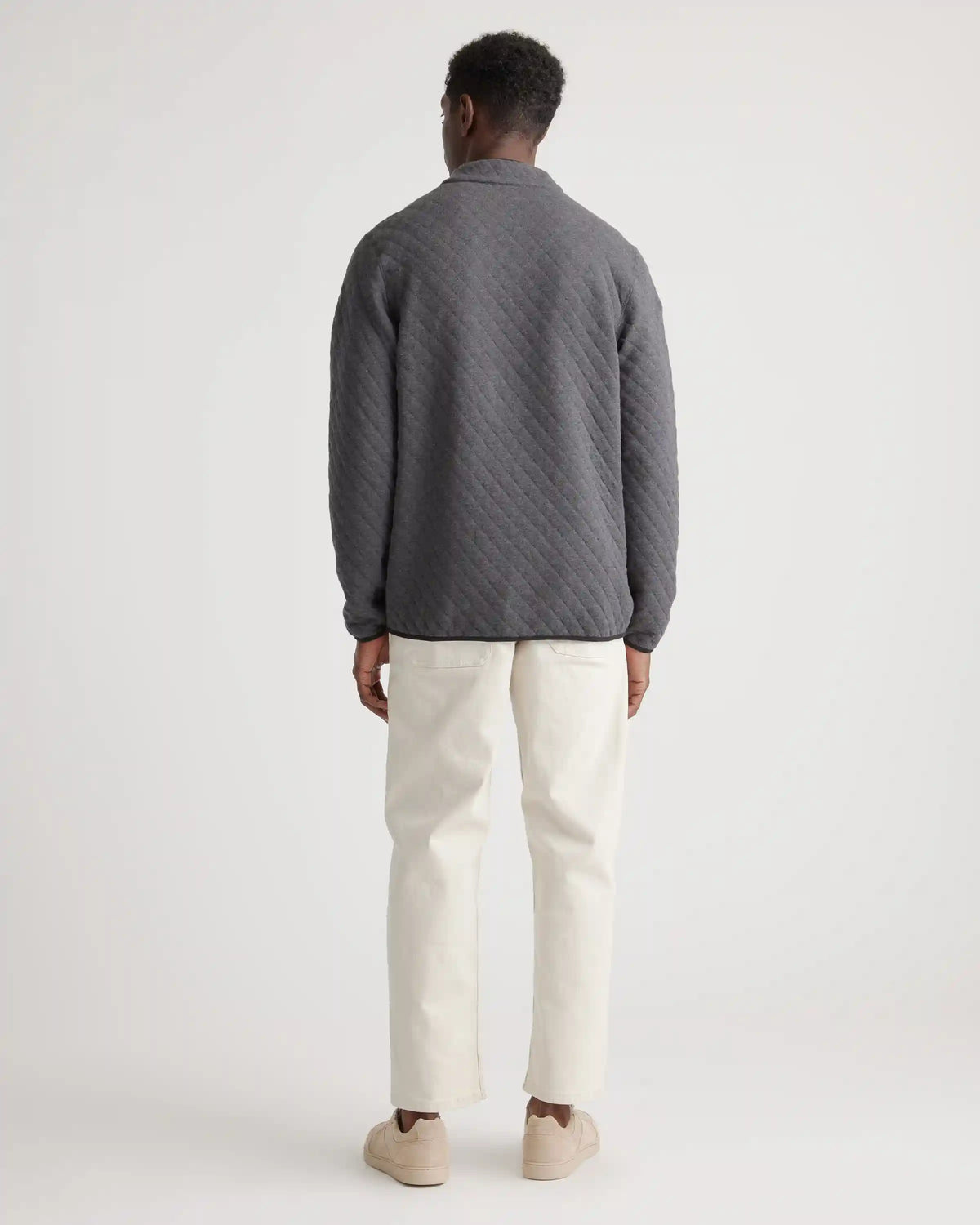Reversible Quilted Pullover