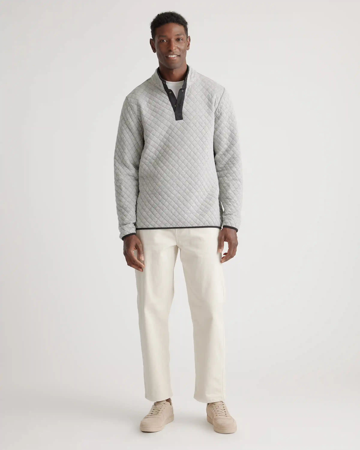 Reversible Quilted Pullover