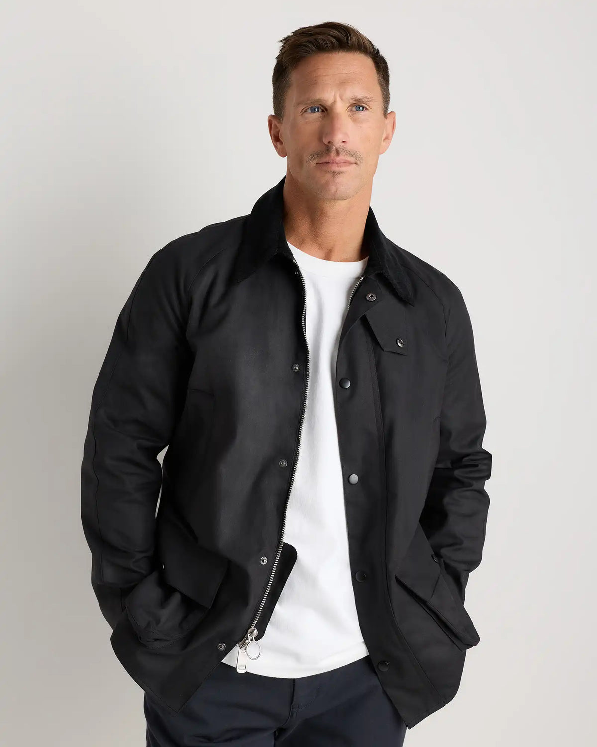 Organic Waxed Cotton Barn Jacket