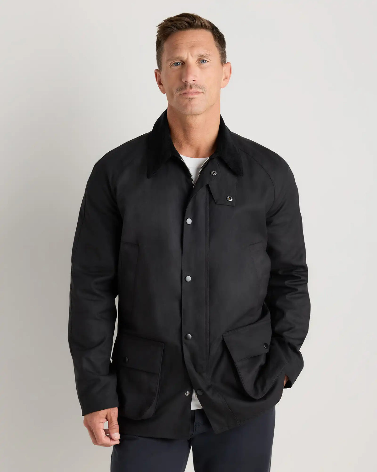 Organic Waxed Cotton Barn Jacket