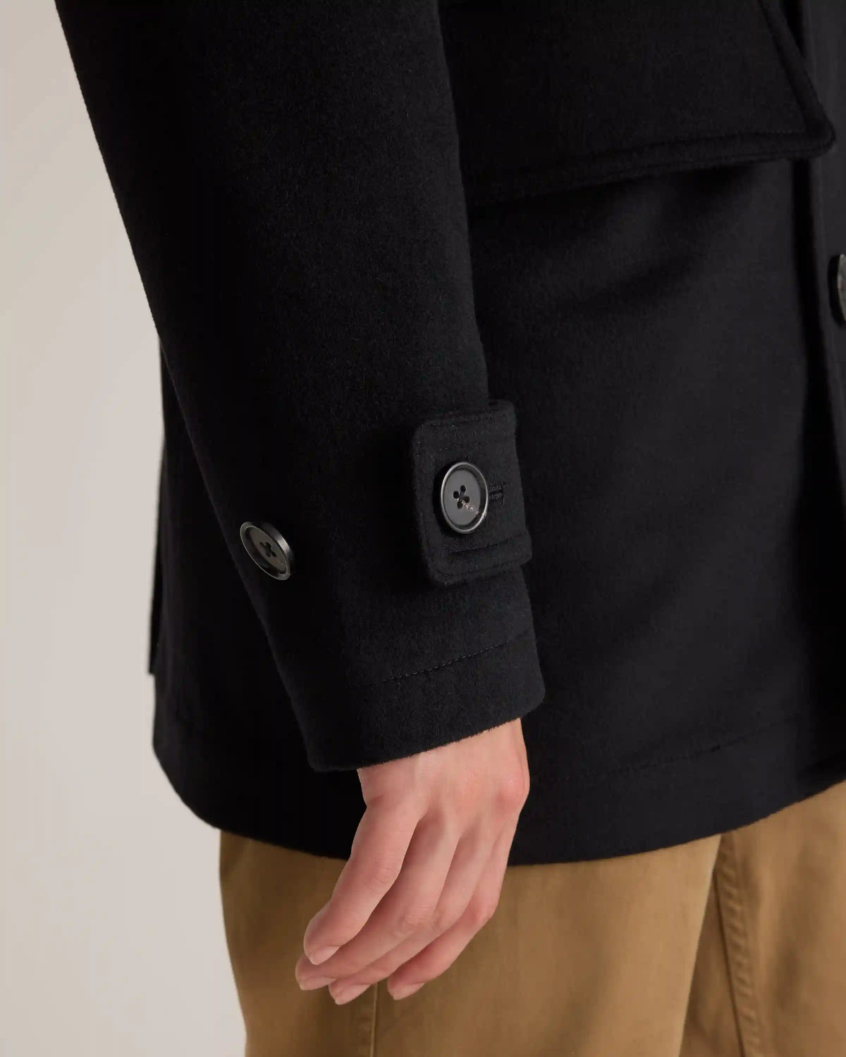 Italian Wool Peacoat