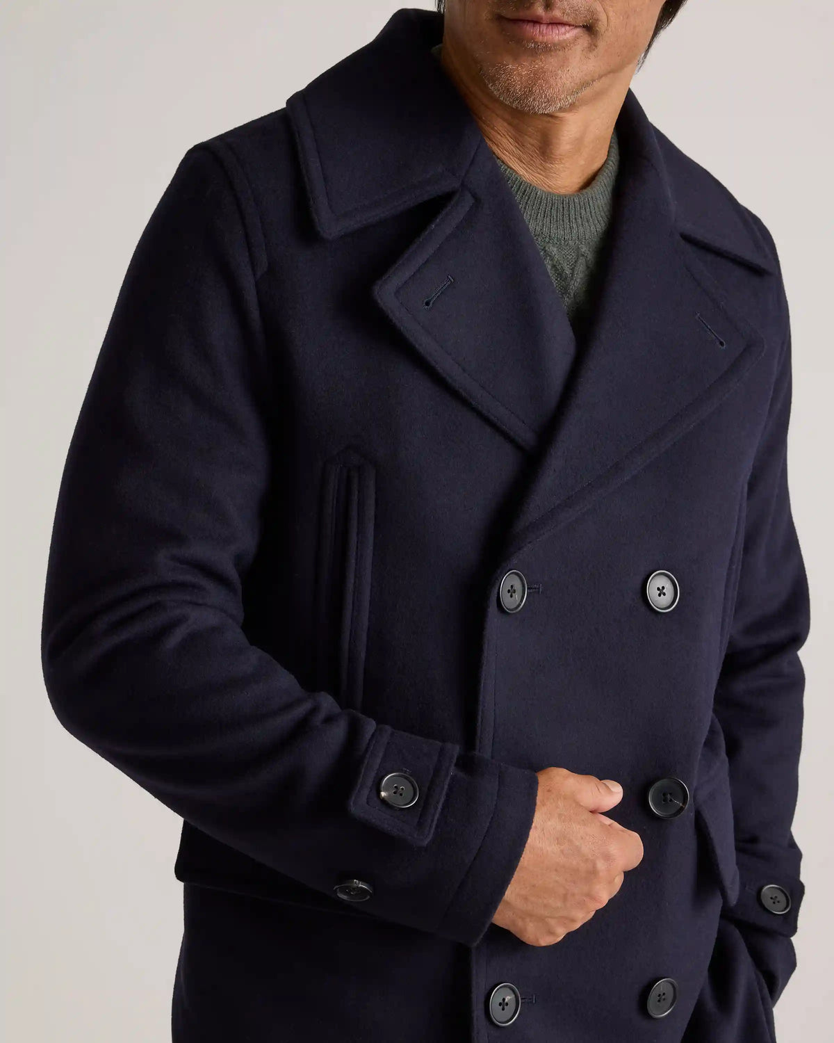 Italian Wool Peacoat
