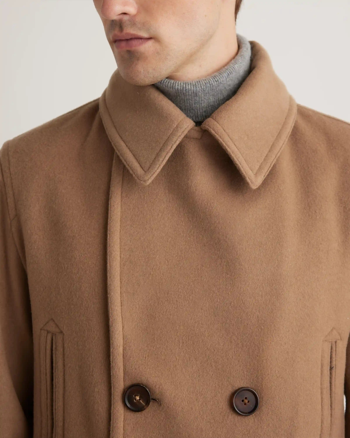 Italian Wool Peacoat