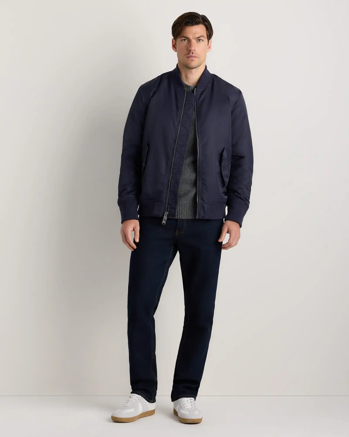 Flight Nylon Bomber Jacket