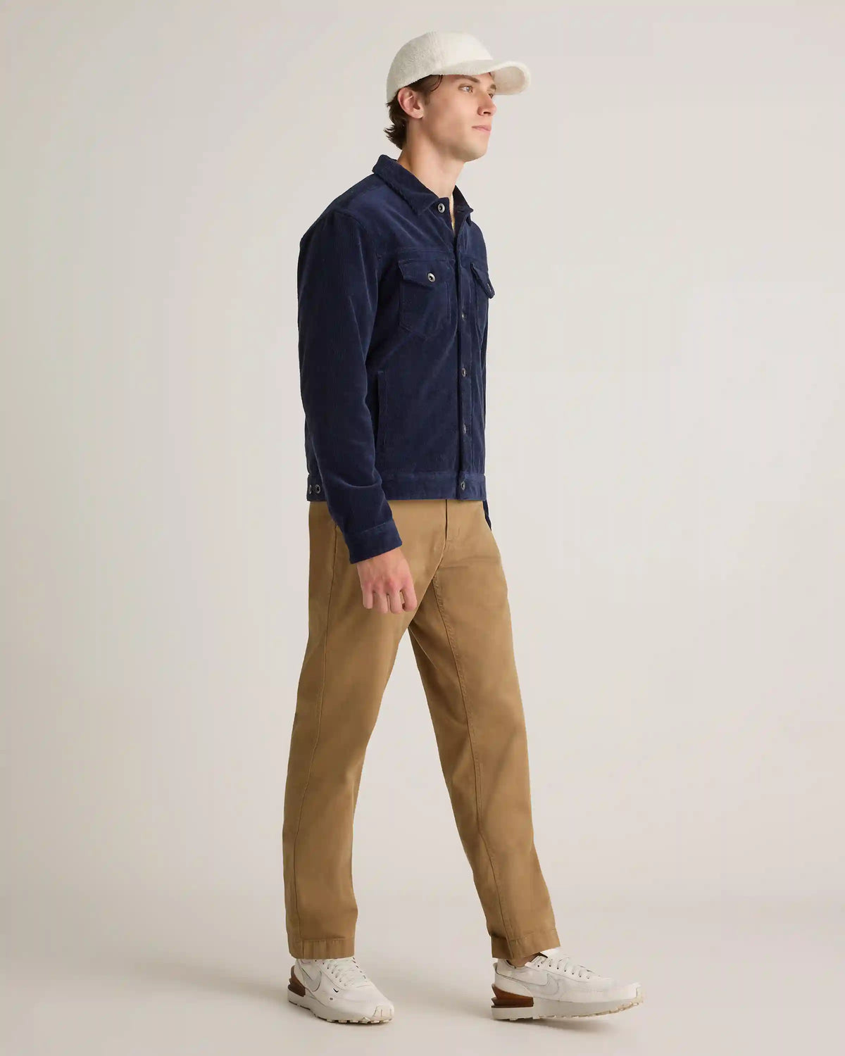 Organic Stretch Corduroy Trucker Jacket