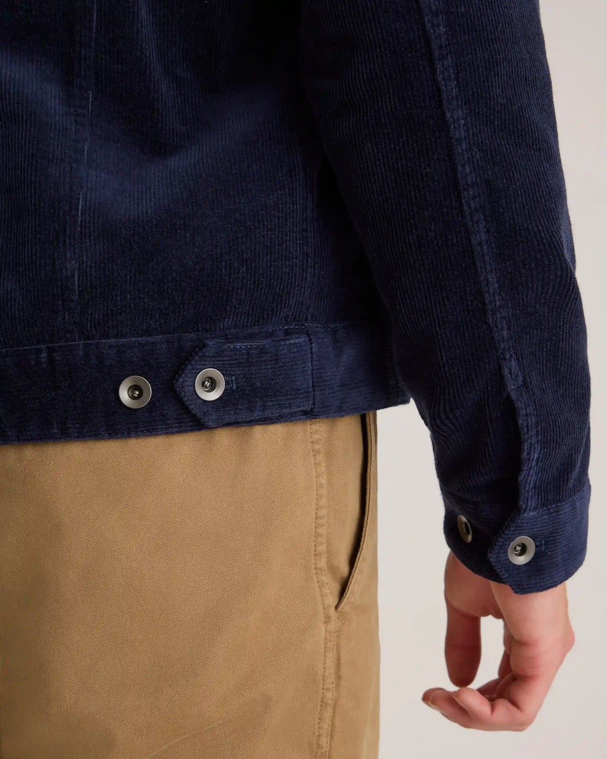 Organic Stretch Corduroy Trucker Jacket