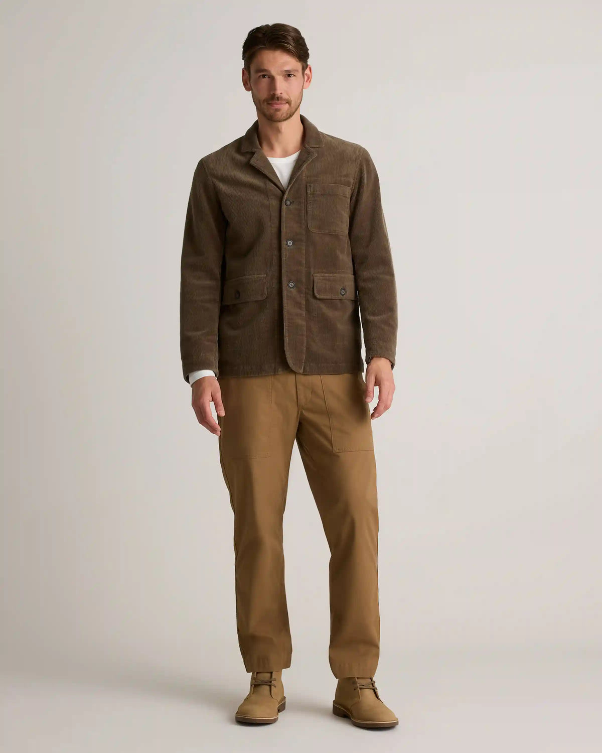 Organic Stretch Corduroy Chore Jacket