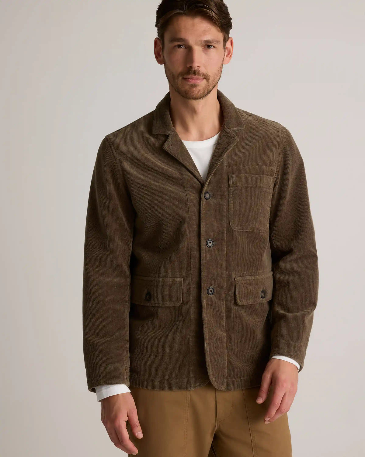 Organic Stretch Corduroy Chore Jacket